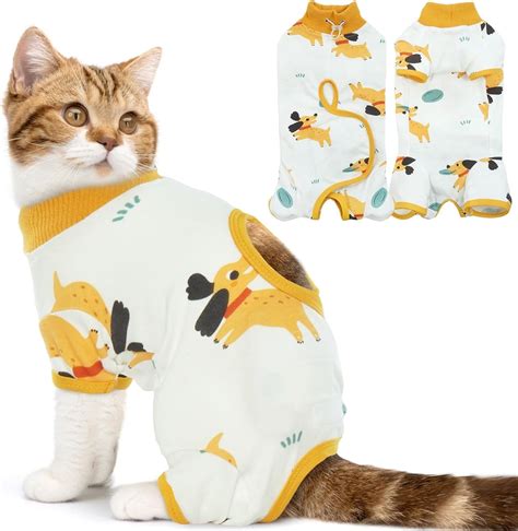 Cat Recovery Suit Post Surgery Cat Surgery Recovery Suit For Cat Onesie