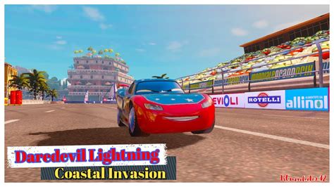 Cars 2 The Video Game Daredevil Lightning Mission Mode Coastal