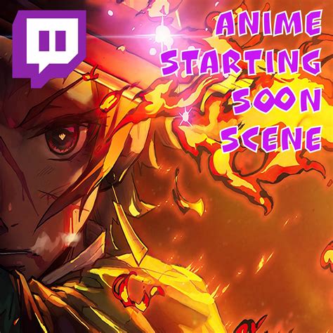 Anime Style Starting Soon Screen Etsy Australia