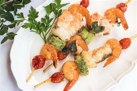 Ricetta Spiedini Di Pesce Al Forno Dissapore