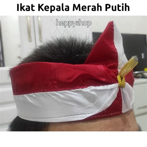 Jual Ikat Kepala Merah Putih Shopee Indonesia