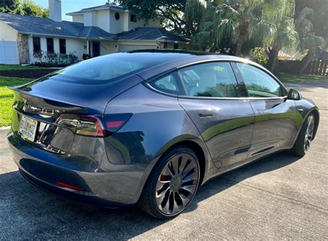 2021 Tesla Model 3 Performance Find My Electric