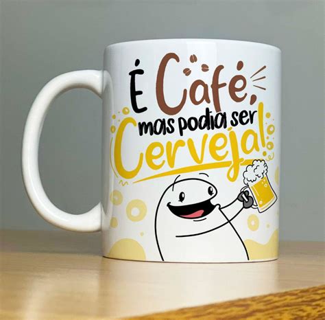 Caneca Caf J Que Muito Cedo Pra Cerveja Elo