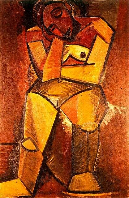 Pablo Picasso Femme Nue Assise Monica Rossi Flickr