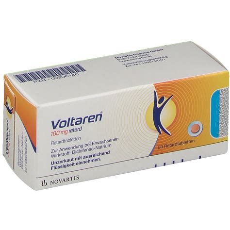 Voltaren 100 Mg Retard 50 St Mit Dem E Rezept Kaufen Shop Apotheke