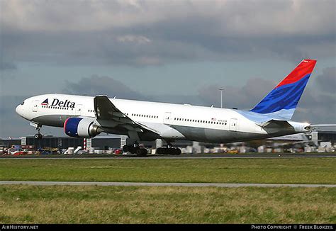 Aircraft Photo Of N864DA Boeing 777 232 ER Delta Air Lines