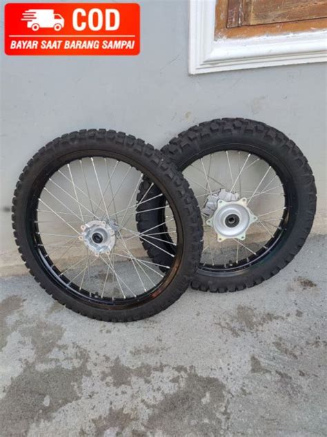 Wheelset Roda Copotan Velg Set Crf 150 Crf150l Asli Original Ori Bisa