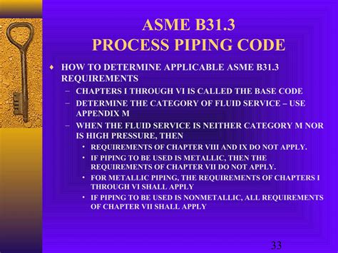 Asme B31pressure Piping Code Ppt