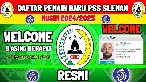 Resmi Pss Sleman Datang Kan Striker Seharga M Pemain Baru Pss