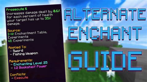 The Enchantments GUIDE Hypixel Skyblock YouTube