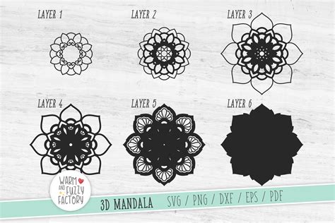 Free Layered Mandala Svg Free Svg Cut Files Svgly For Crafts Hot Sex