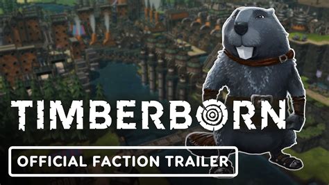 Timberborn Official Faction Trailer Gamescom Youtube