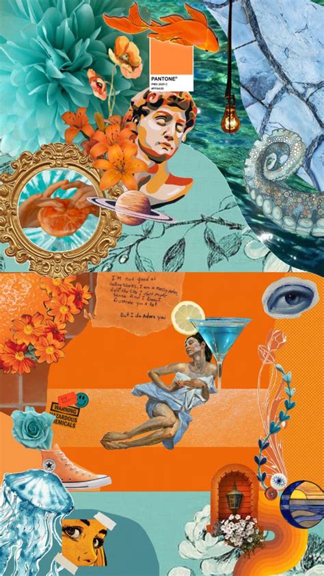 #orange #teal #turquoise | Teal color palette, Orange color palettes, Earth tone color palette