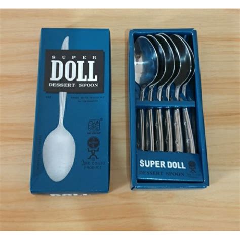 Jual Sendok Garpu Makan Super Doll Pcs Shopee Indonesia