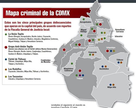 Mapa Criminal De La Cdmx Proceso Everand