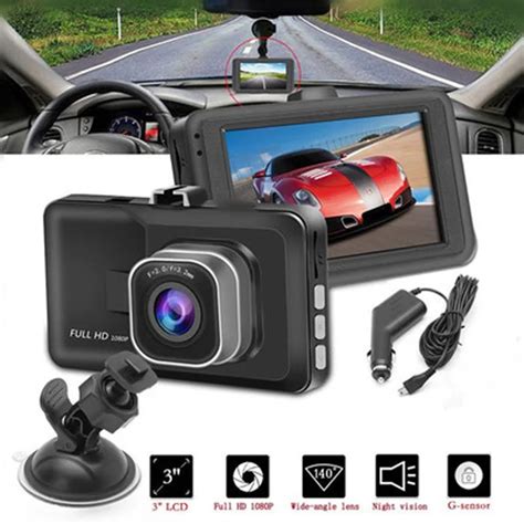 Car Dvr Dual Lens 170 Degree Wide Angle 3 Inch 1080p Wifi Car Digital