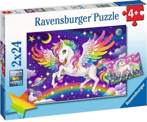 Ravensburger Puzzel Unicorn And Pegasus Legpuzzel X Stukjes Bol