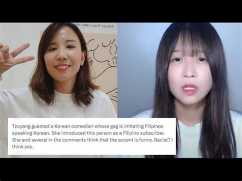 Korean Youtuber Tzuyang Called Out For Mocking Filipinos Dyktv Youtube