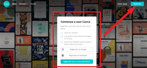 Canva ¿qué Es Y Cómo Usar Crear Cuenta Iniciar Sesión