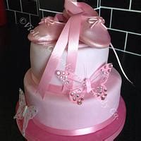 Pretty Pink Ballet Shoes Decorated Cake By Samantha Cakesdecor