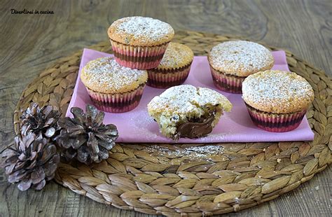 Muffin Panna E Nutella Ricetta Facilissima Divertirsi In Cucina