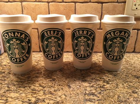 Starbucks Personalized Travel Mug Custom Ts By Kb