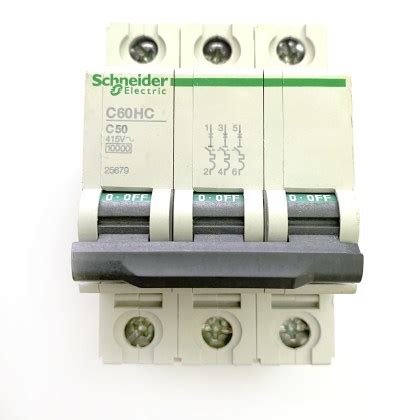 Mcb S Schneider Electric C Hc C A Pole Phase Mcb