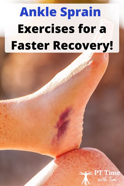 Do These Exercises To Recover Faster From A Sprained Ankle Sprained