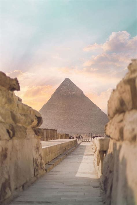 The Pyramid Of Khafre Reisebilder Gypten Bilder Wundervolle Orte