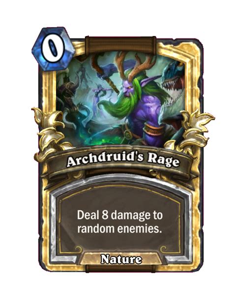 Archdruids Rage Hearthstone Wiki