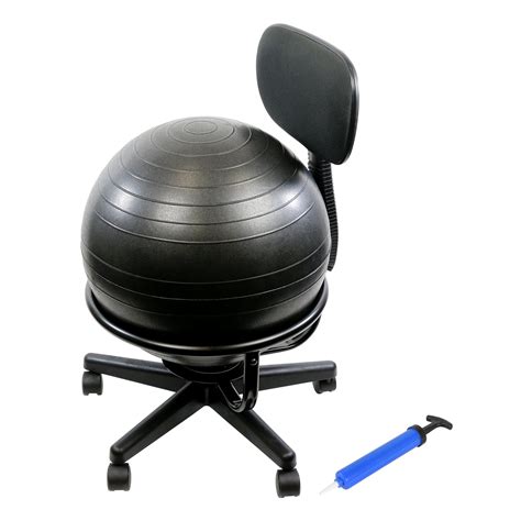 Cando Metal Ball Chair Inflatable Ergonomic Active Seating Exercise