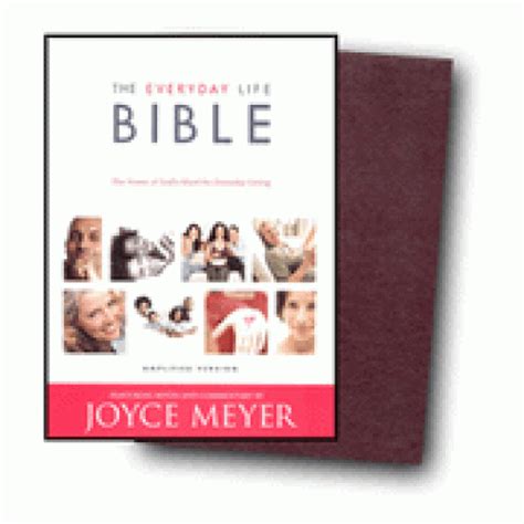 The Everyday Life Bible By Joyce Meyer