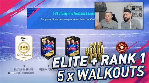 Fifa Elite Fut Champions Rank Division Rewards I Packed