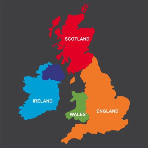 UK Map – Creative Preformed Markings