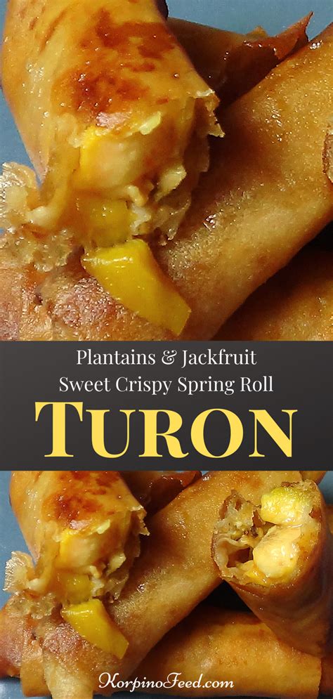 Crispy and Sweet Turon Recipe - A Filipino Delight!