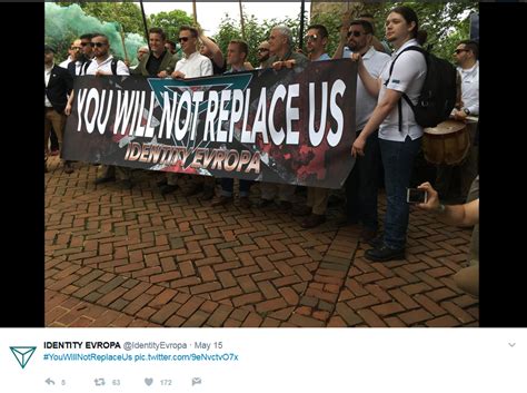 White Supremacists Adopt New Slogan You Will Not Replace Us Adl