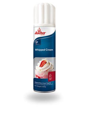 ANCHOR Aerosol Whipped Cream 400g 360 Bakers Outlet