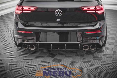 Maxton Design Volkswagen Golf VIII R Street Pro Diffuser Maxton