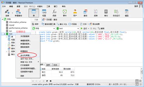 Navicat Premium操作mysql数据库 执行sql语句 Navicat Premium 12怎么执行语句 Csdn博客