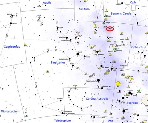 Messier Sagittarius Star Cloud Messier Objects