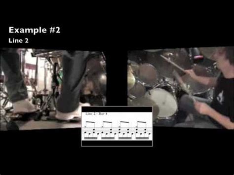 Double Bass Groove Workout Part 2 Drum Lesson Billy Ashbaugh YouTube