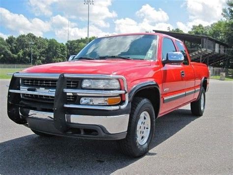 Buy Used 2000 Chevy Silverado 1500 Ls Ext Cab 4x4 4wd Z71 Victory Red