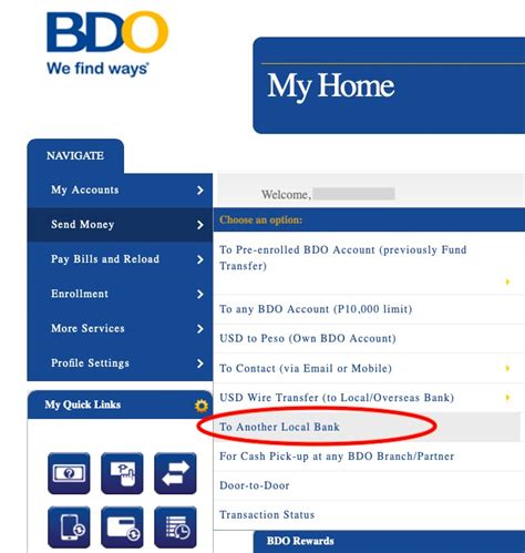 How To Transfer Money From BDO Online Banking To GCash Out Of Town Blog