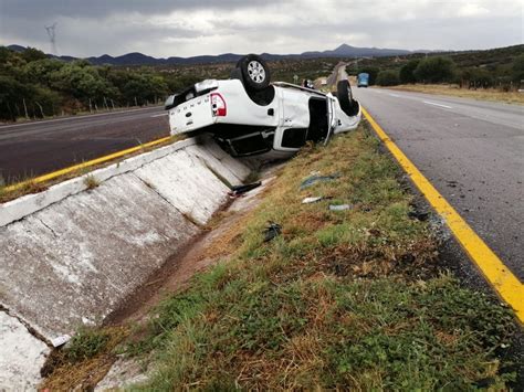 Volcadura En La Carretera A Cuauhtémoc 5 Lesionados Omnia