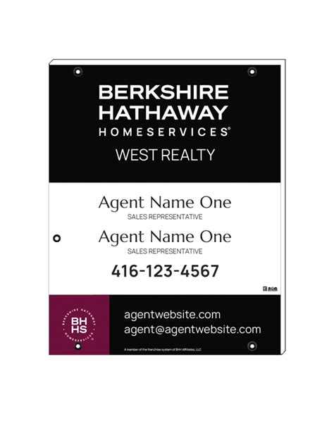 Berkshire Hathaway For Sale Sign