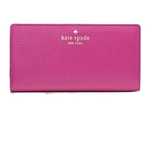 Kate Spade Bags Kate Spade New York Grand Street Stacy Wallet In Sweetheart Pink Leather