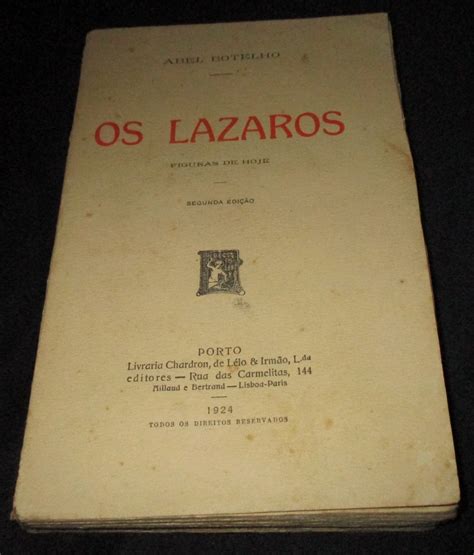 Livraria Alfarrabista Eu Ando A Ler Livro Os Lazaros Figuras De Hoje