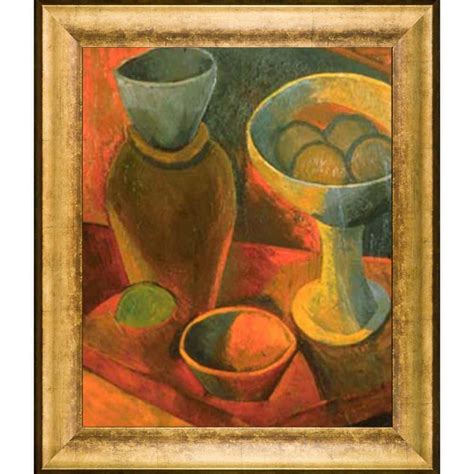 LA PASTICHE Jug And Fruit Bowl By Pablo Picasso Athenian Gold King