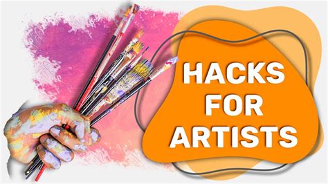 8 AMAZING ART HACKS THAT WILL MAKE YOUR CREATIVE PROCESS EASIER YouTube