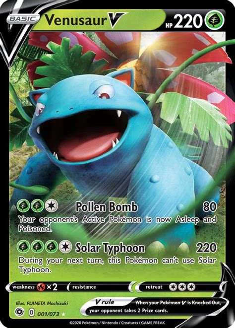 Check De Actuele Waarde Van Je Venusaur V 001 073 Kaart